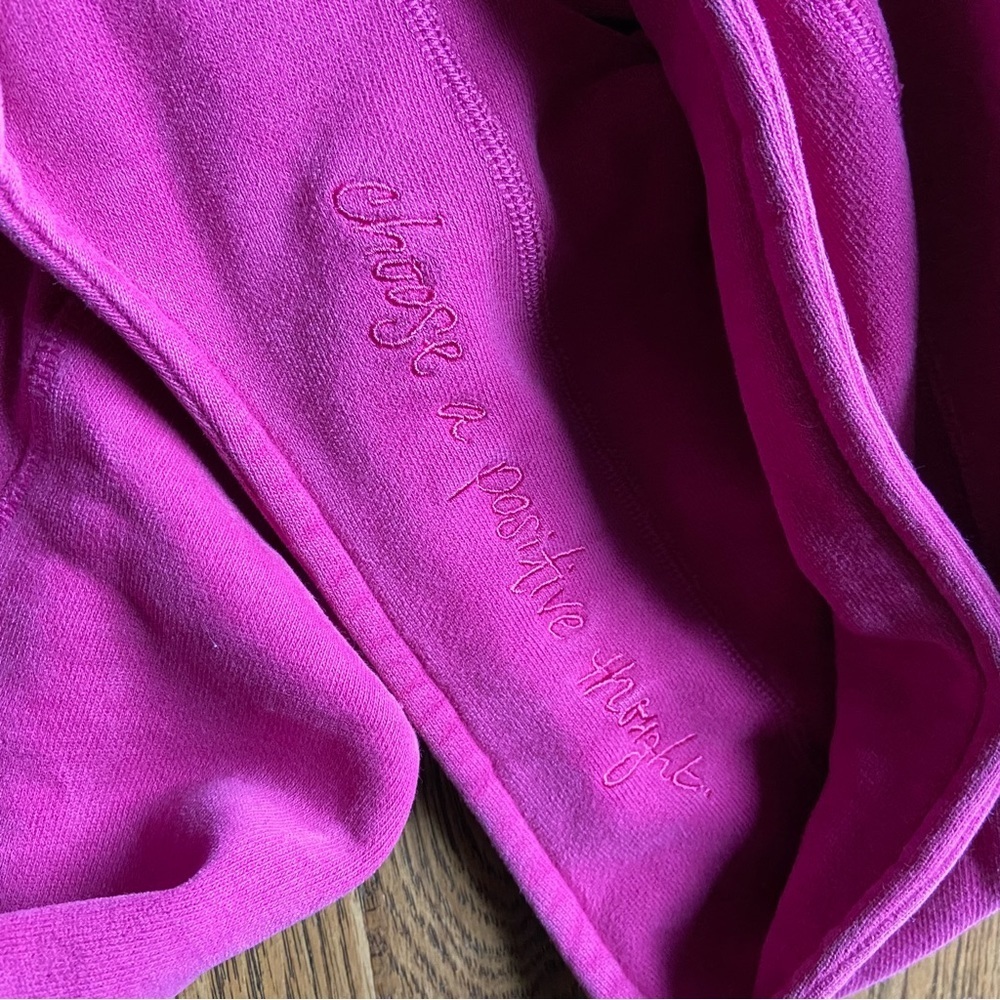 Lululemon Pink Scuba Hoodie *Stretch size 10 - Picture 9 of 12